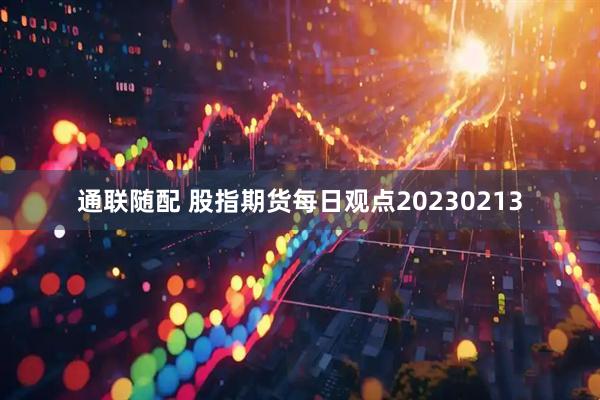 通联随配 股指期货每日观点20230213